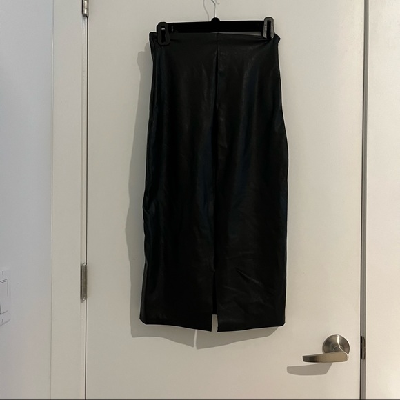 Commando Faux Leather Midi Skirt - Picture 5 of 5